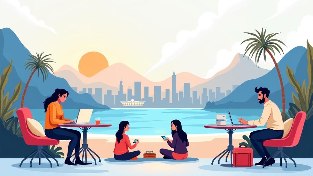 Leia mais sobre o artigo Nomadização Profissional e a Redefinição do Trabalho